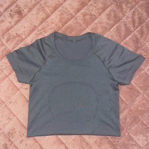 Lululemon Grey Sage Swiftly Tech Short Sleeve 2.0